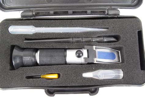 how to use robinair 75240 coolant and battery refractometer|75240 hand refractometer.